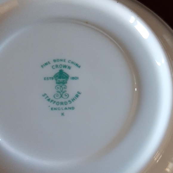 Fine bone china crown Staffordshire England - Picture 5 of 6